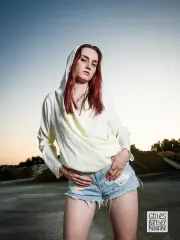 shooting thematique cowboy modele redhead short jean rouillac